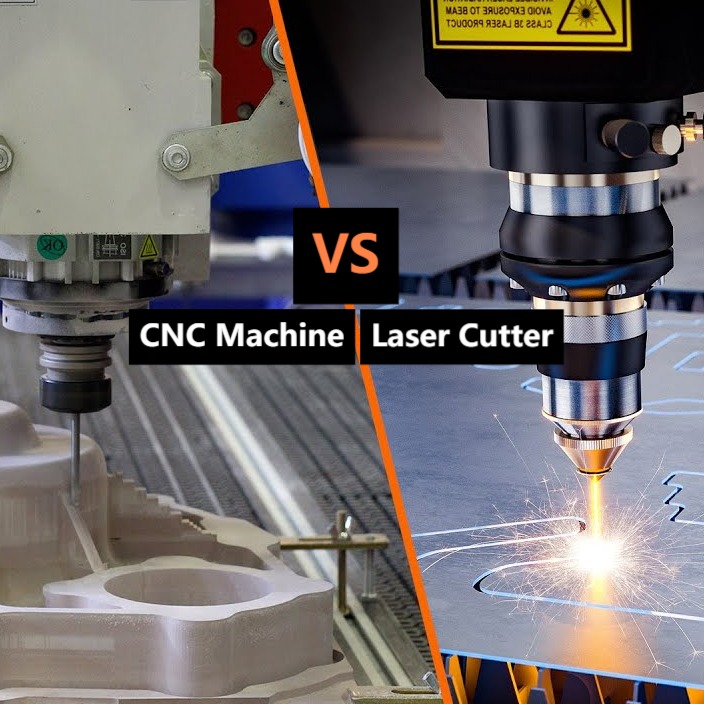 CNC Machine vs Laser Cutter: Which Is Right for You?