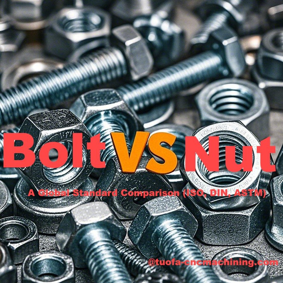 Bolt vs Nut: Isbarbardhig Caalami ah (ISO, DIN, ASTM)