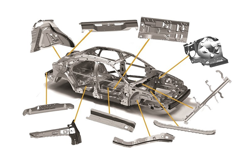 car parts aluminium
