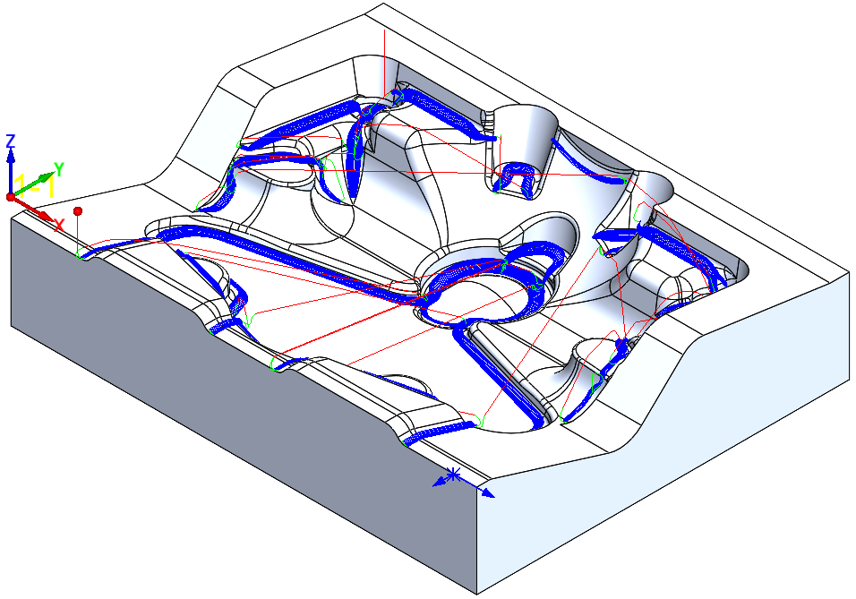 rest machining in precision CNC parts
