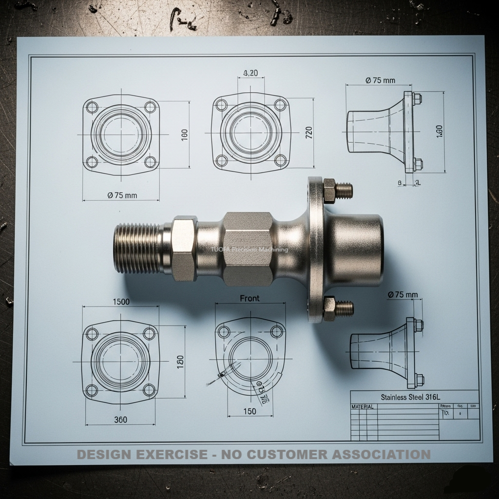 custom make pipe nipple GreatLight