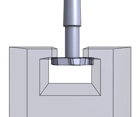 undercut machining process