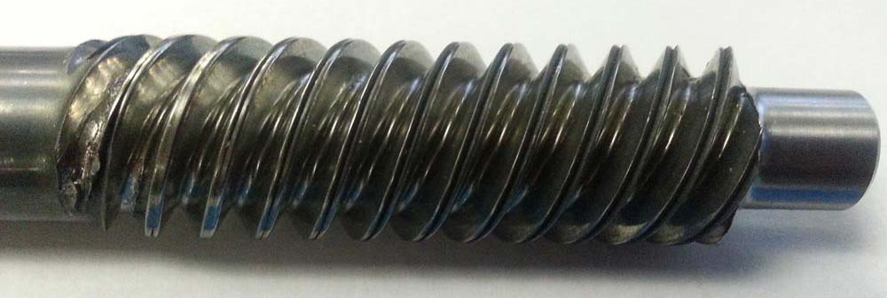 Op maat gemaakte wormassen voor hogesnelheidsreducties.