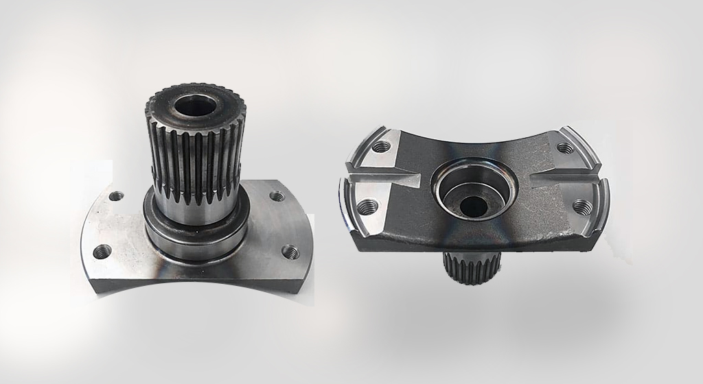 Involute uitgaande as