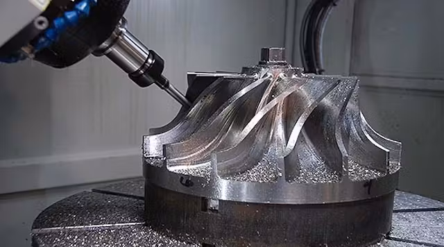 5-axis CNC machining components used in a 5-axis application