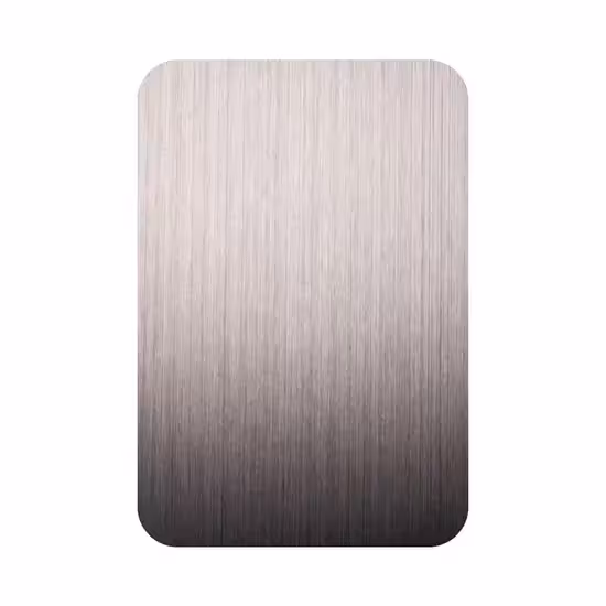 Brushed finish