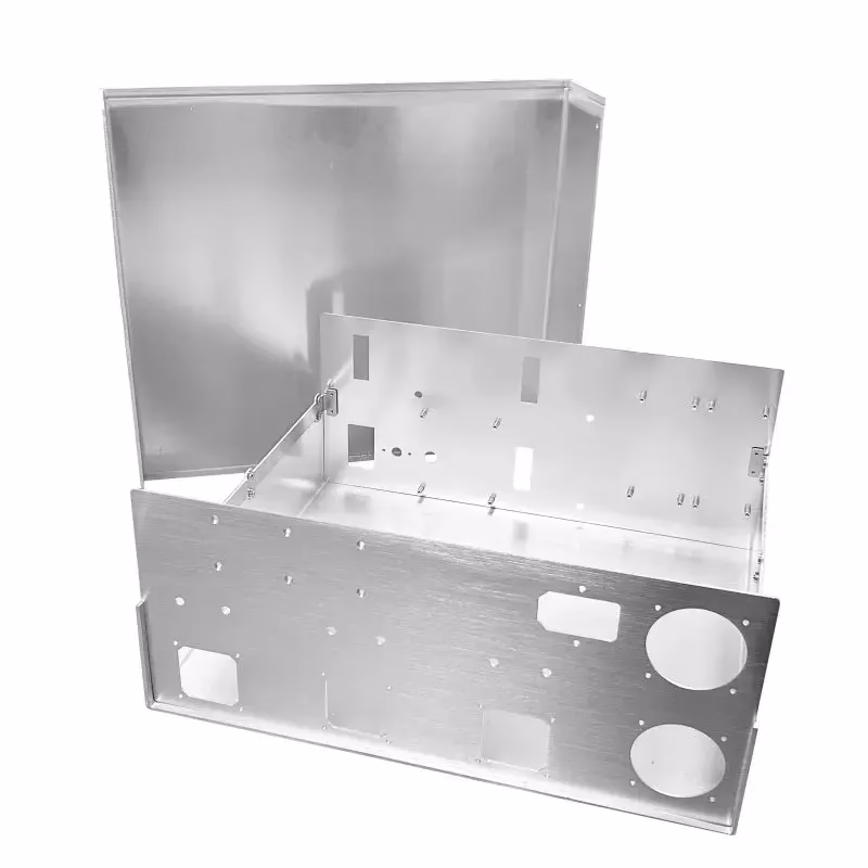 aluminum-alloy-industrial-control-chassis-sheet-metal-processing