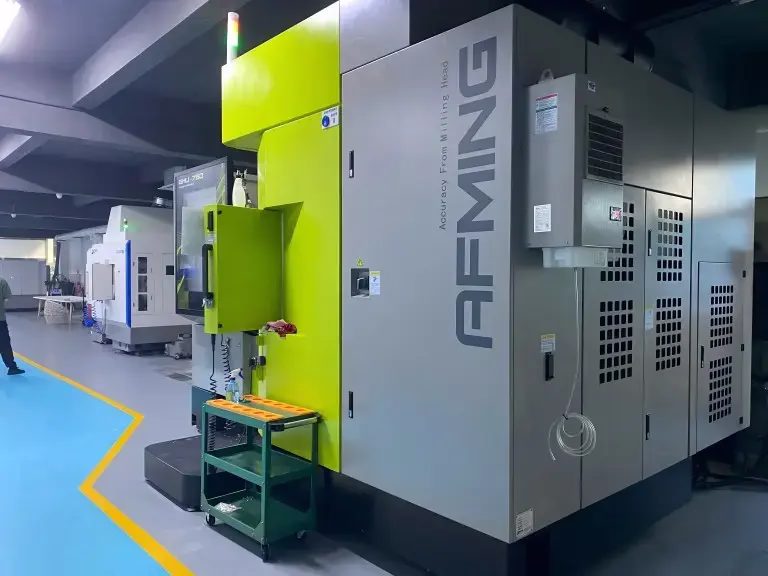 5 axis CNC machining center at GreatLight factory