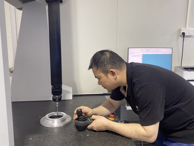 internal CNC machining services on a 5-axis machining center