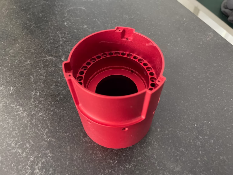 robot actuator housing cnc machining china