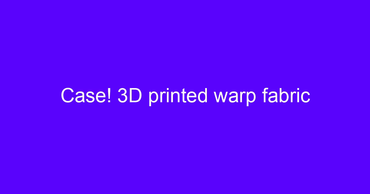 Repairing 3D printed warp on an angle lift part