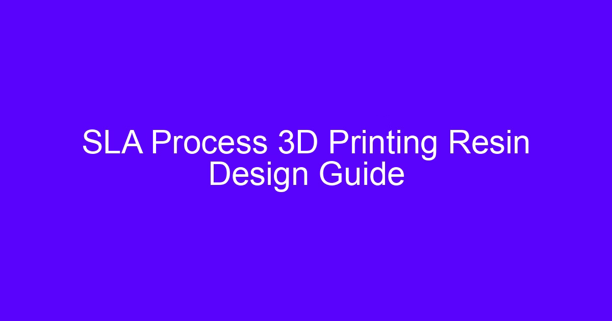 How strong is 3D printing resin — SLA process and resin design guide