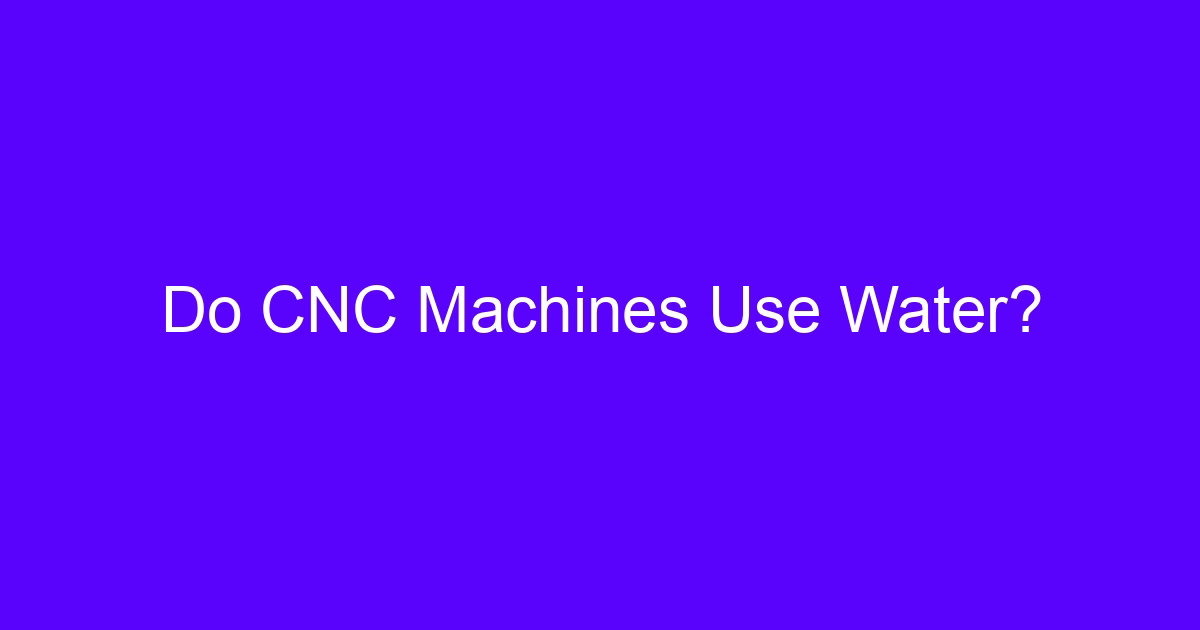 Do CNC Machines Use Water? Pure water EDM mold parts on a die-sinking machine