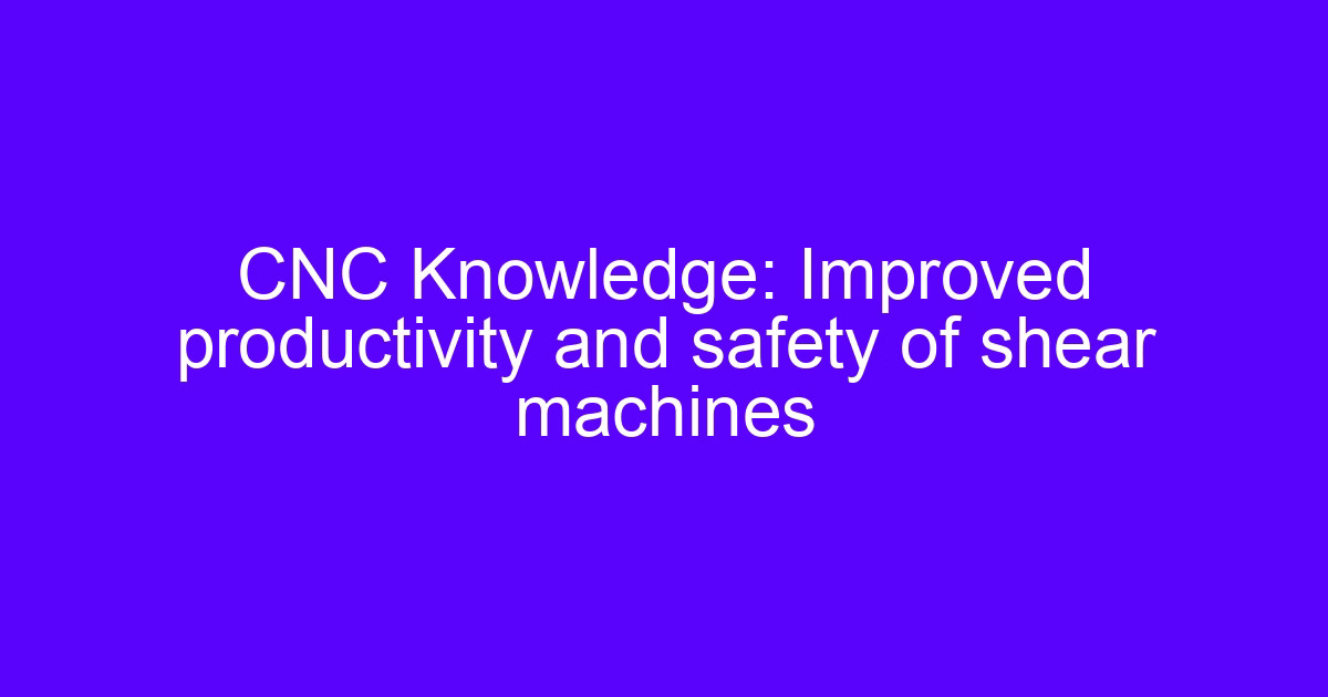 Emergency power-off design for CNC electrical cabinet safety and productivity