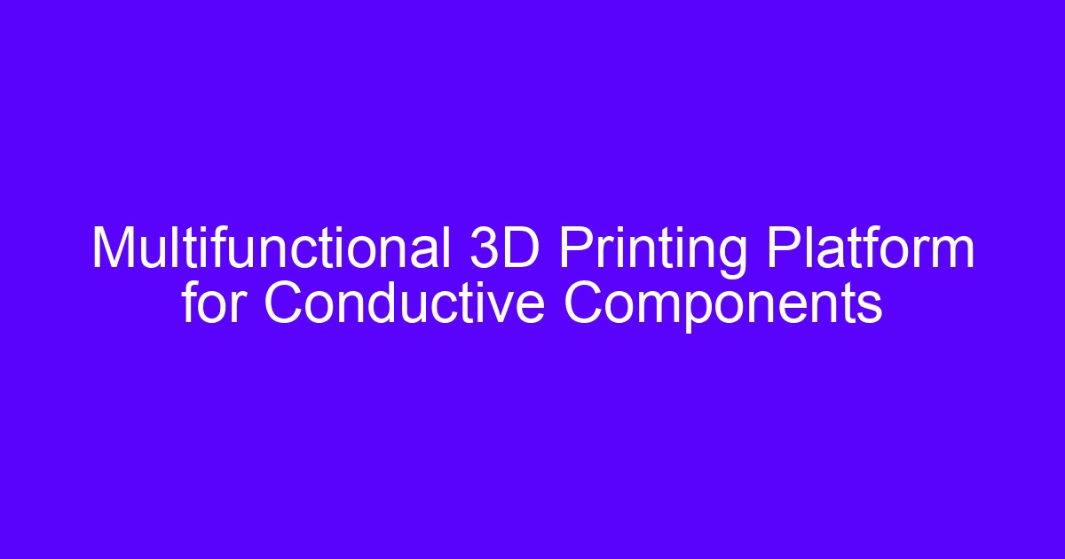 Multifunctional 3D printing really affordable platform with tool heads and build plate