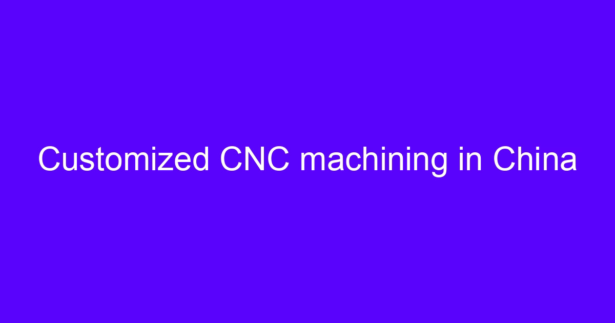 CNC customized processing of unusual parts on a 5-axis machining center