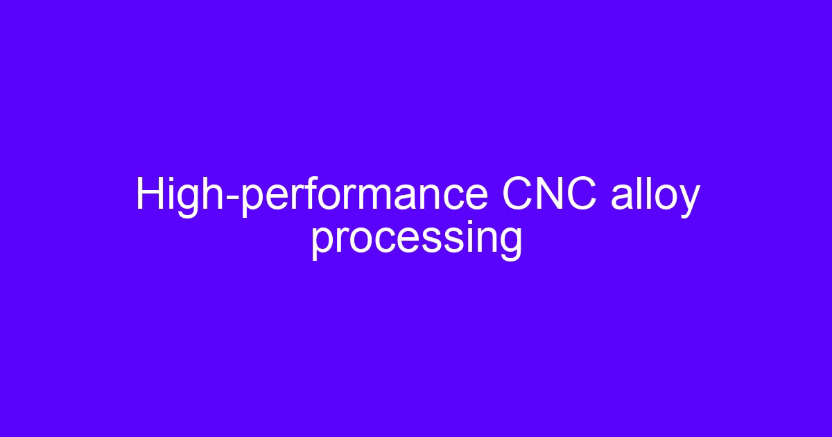 GF Usining Solution high-performance CNC alloy processing on a wire EDM machine