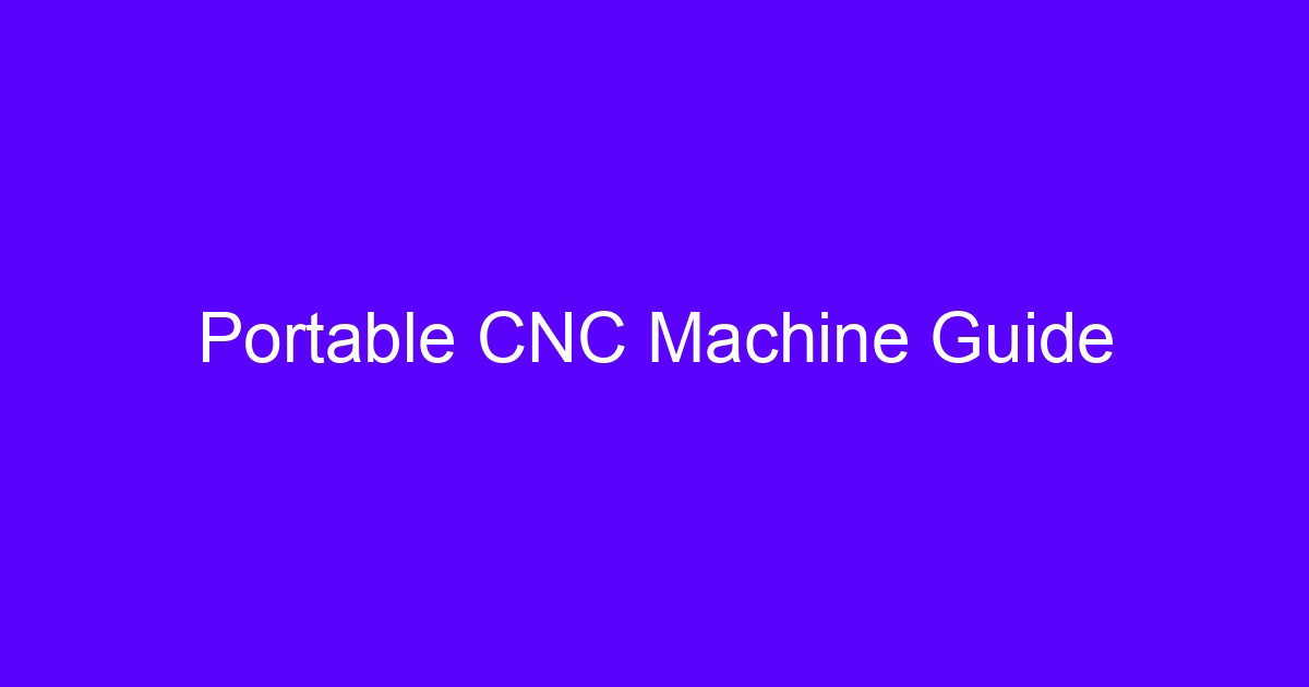 Portable CNC machine compact power supply unit on a bench