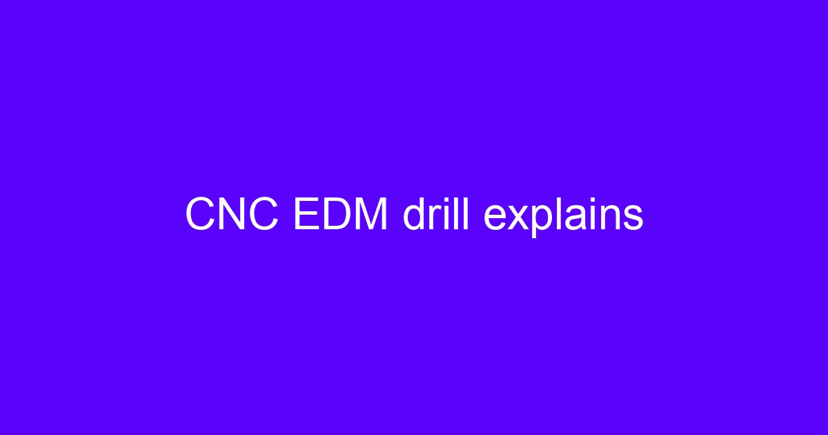 EDM machining mold bullhorn inserts on a sinker EDM machine