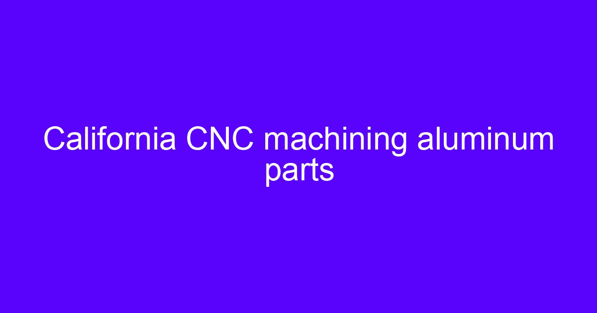 CNC aluminum machining of a five-axis machined housing
