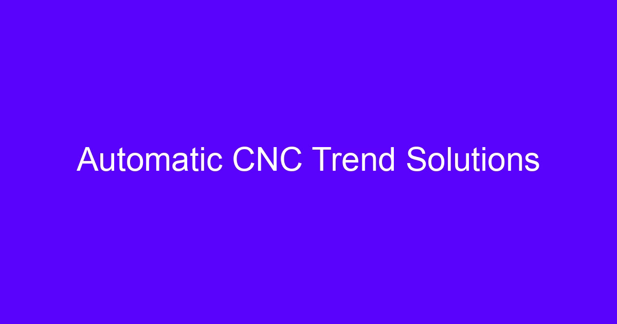 CNC technology development trend: intelligent CNC system on a machining center
