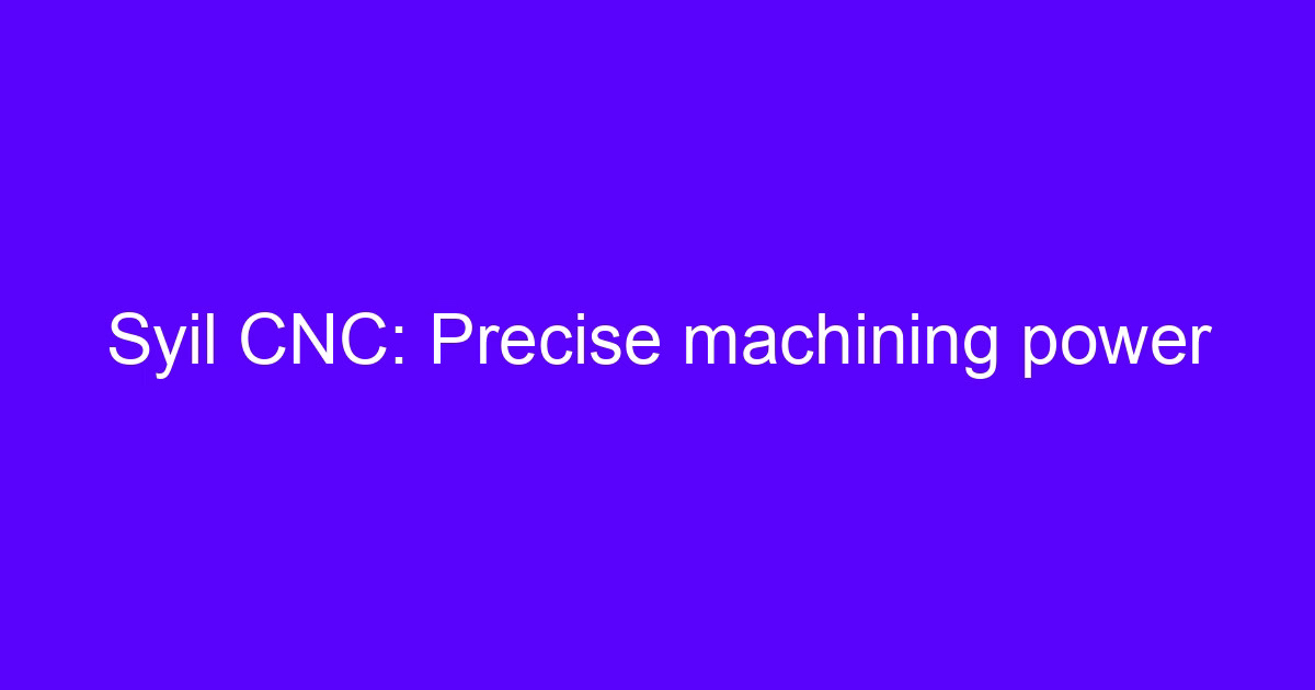 CNC machining of iron plates on a precision machining center