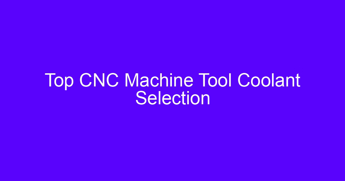 High pressure CNC coolant pump setup on a machine tool