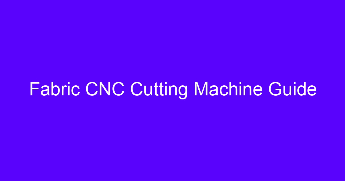 CNC fabric cutting machine cutting a textile lay with a rotary blade