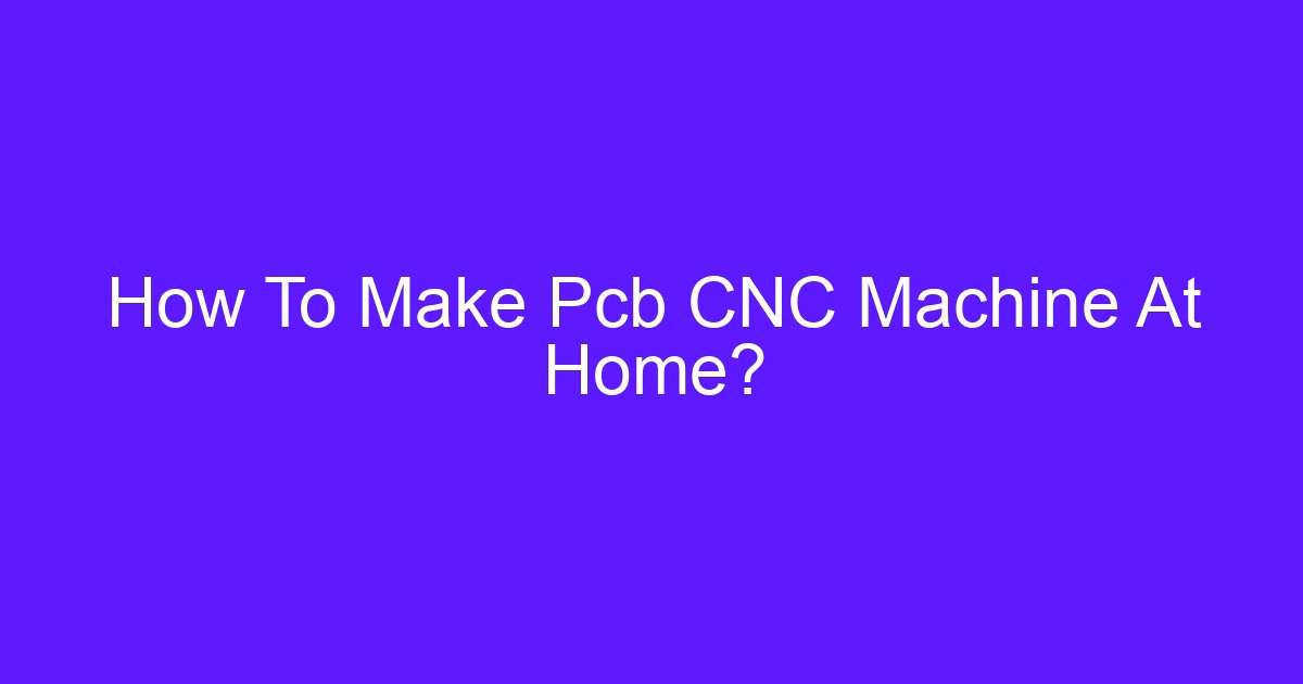 DIY PCB milling machine guide setup for isolation routing