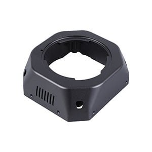 Black Cnc Milling Metal Cover Black CNC milling metal cover