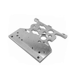 Metal Cnc Milled Automotive Plate Metal CNC milled automotive plate