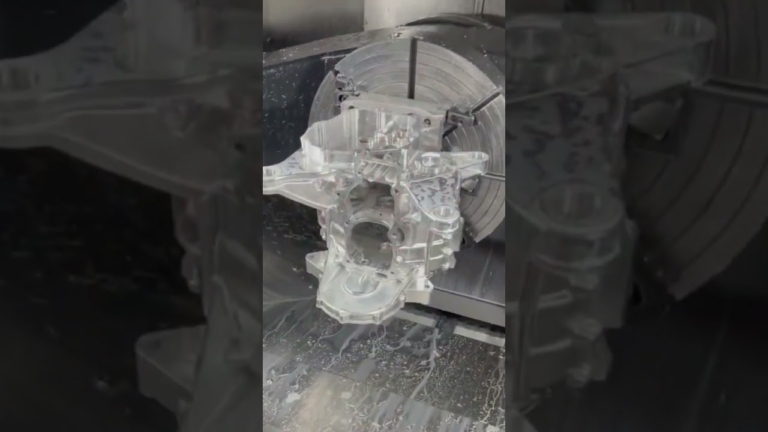 5 axis cnc machining of automobile engine parts