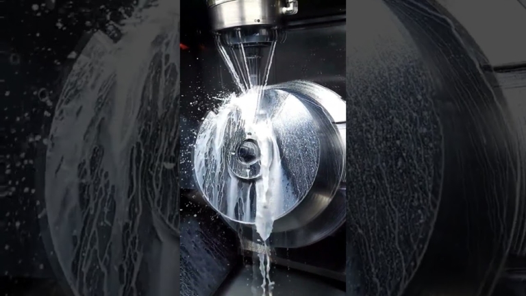 5 axis cnc machining of impeller