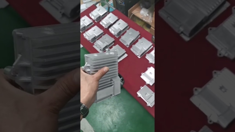 cnc machining of radiator shell parts