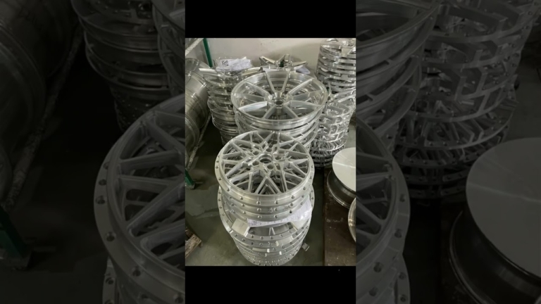 custom 5 axis machining for automotive wheel hubs