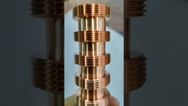 custom brass lathe cnc machining services