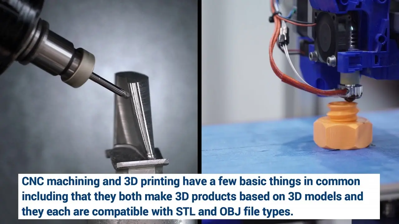 What Is Difference Between CNC Machining And 3D Printing
