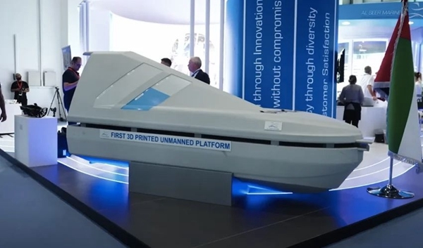 first 3d printed unmanned vessel prototype 'hydra' debuts in uae