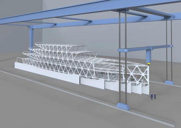 1732372485 532 Invisible yacht printed in 3D integrated into nature and achieves