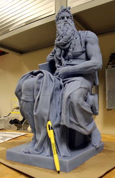 3D printing technology perfectly reproduces the craftsmanship of copper casting
