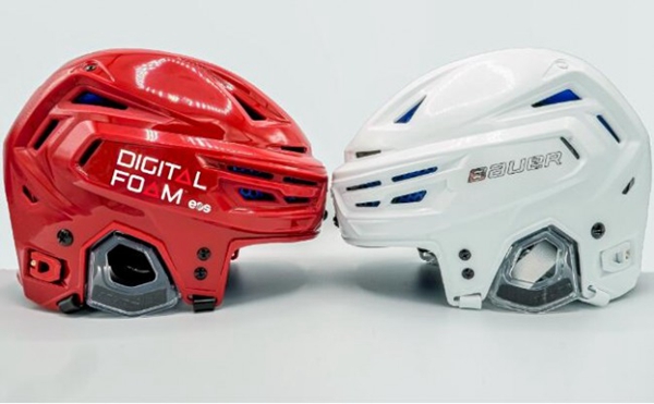 3D printed digital foam hockey helmet goes on sale