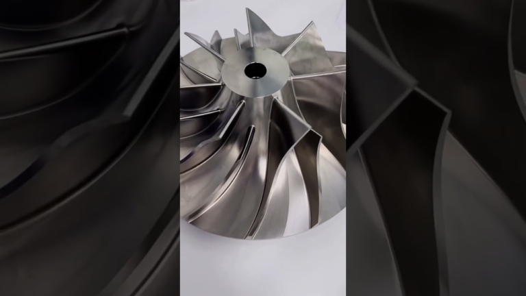 5 axis cnc machining of fan impellers #cncmachiningparts #cncmachining #cnc #5axiscnc