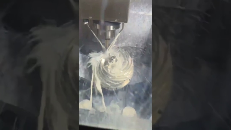 5 axis cnc machining of impeller parts #cncmachiningparts #cncmachining #cnc #5axiscnc