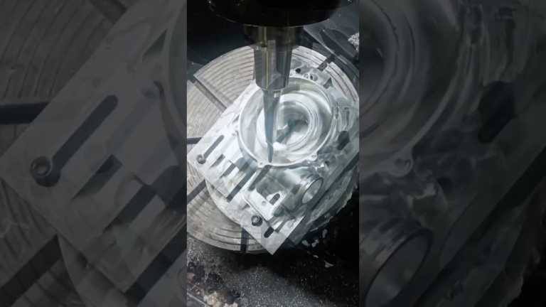 5 axis machining automotive parts display #cnc #cncmachining #automobile #5axiscnc