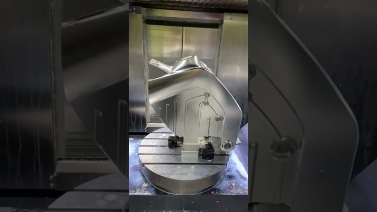 5 axis machining of large aluminum parts #cncmachiningparts #cncmachining #cnc #5axiscnc