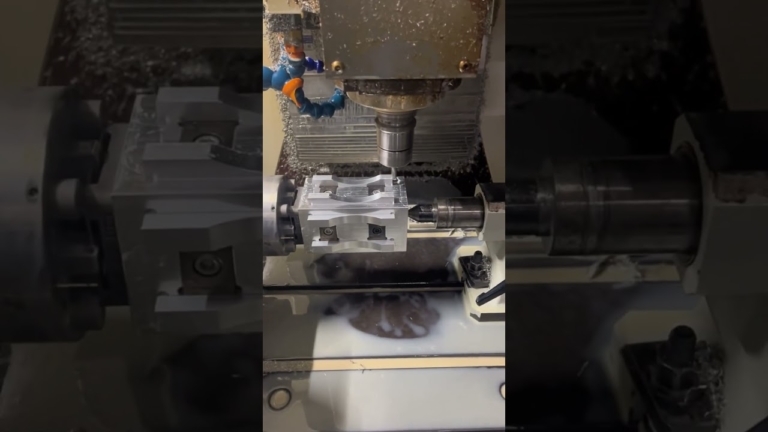 cnc 3+2 linkage machining #cncmachiningparts #cncmachining #cnc #5axiscnc