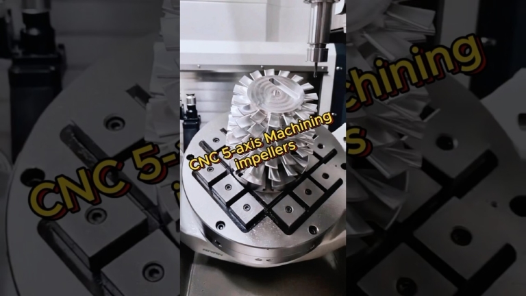 cnc 5 axis machining impellers #cncmachiningparts #cncmachining #cnc #5axiscnc