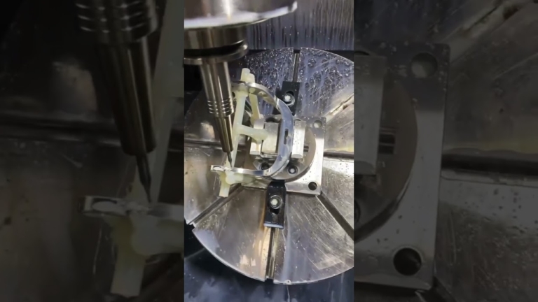 cnc 5 axis machining of structural parts #cnc #cncmachining #5axiscnc #machiningprocess