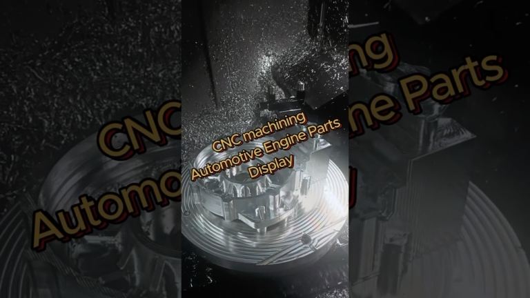 cnc machining automotive engine parts display #cnc #cncmachining #automobile #machiningprocess