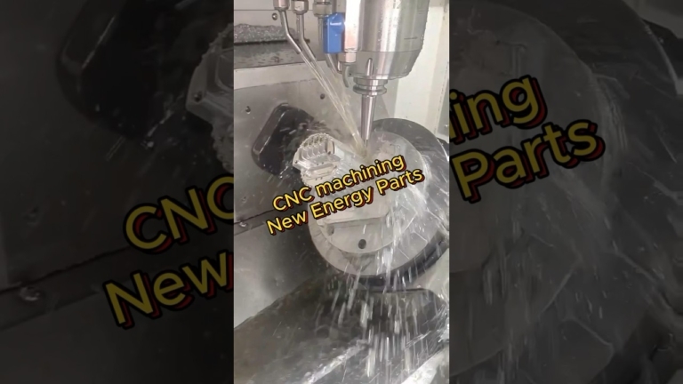 cnc machining new energy parts #cnc #cncmachining #newenergy #machiningprocess